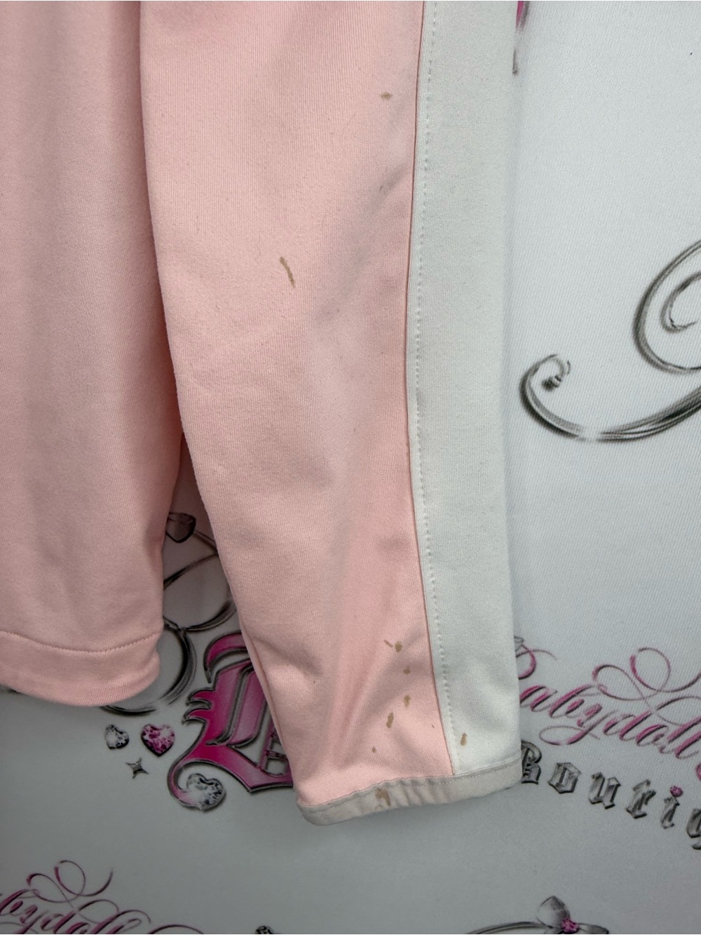 Under Armour sweater Light Pink and White Half-Zip Performance Pullover - Picture 12 of 15